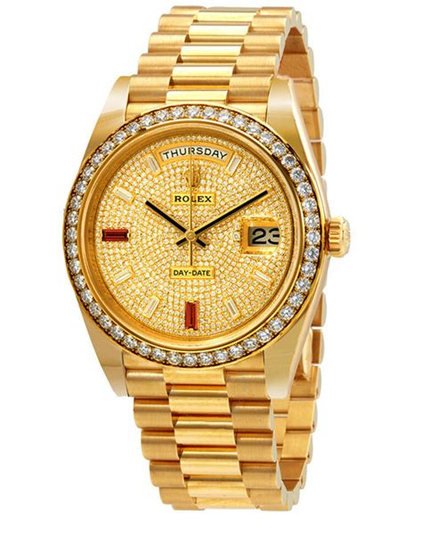 gold and diamond rolex fake|More.